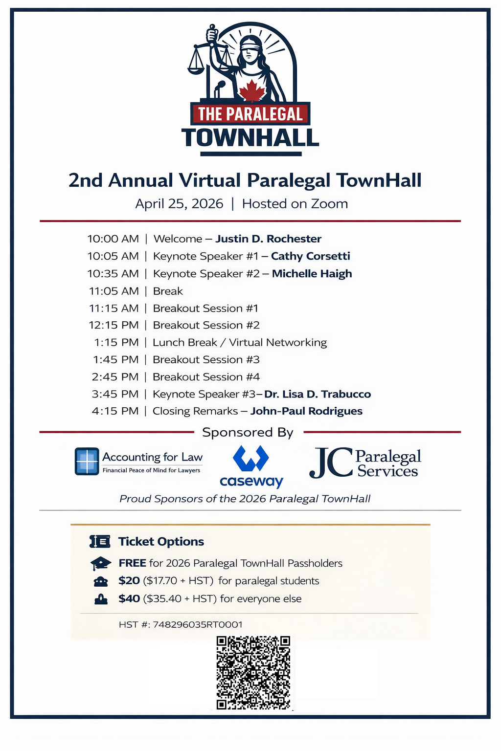 2nd Annual Virtual Paralegal TownHall - 1